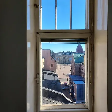 With Roof View Next To Railway Station