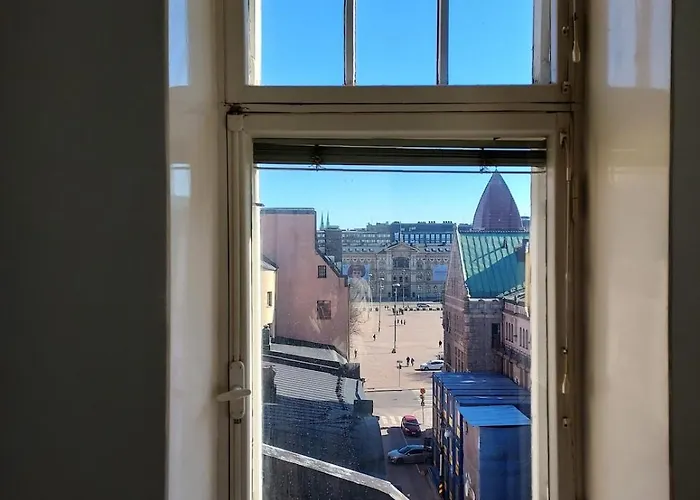 With Roof View Next To Railway Station